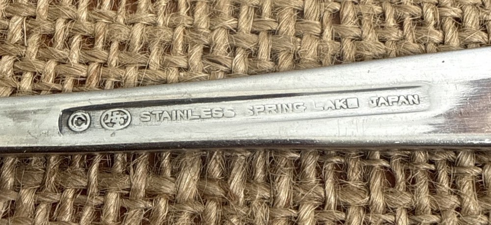 Hanford Forge SPRING LAKE Stainless Flatware Teaspoon 6.25”