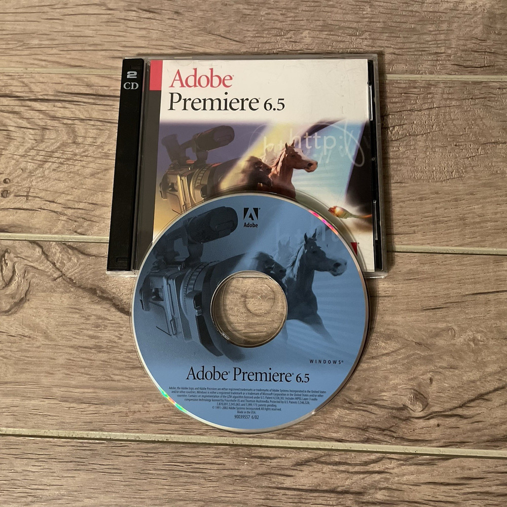 Adobe Premiere 6.5 for Windows Video Editing Software