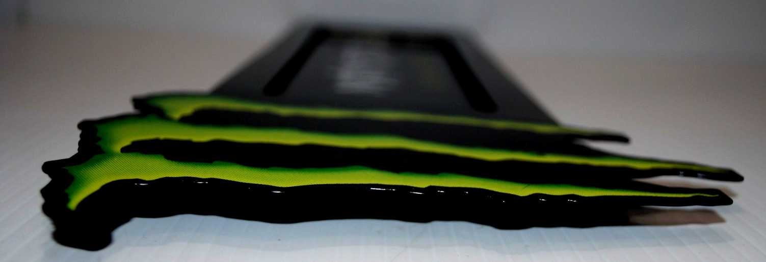 monster energy double sided metal sign