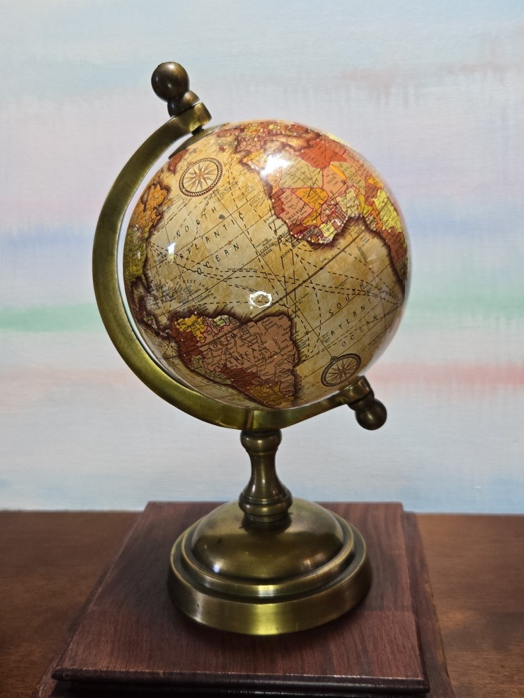 Vintage Style World Globe