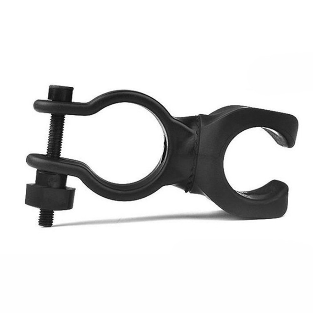 Flashlight Holder TPR+plastic Rotation Black Expandable High Quality