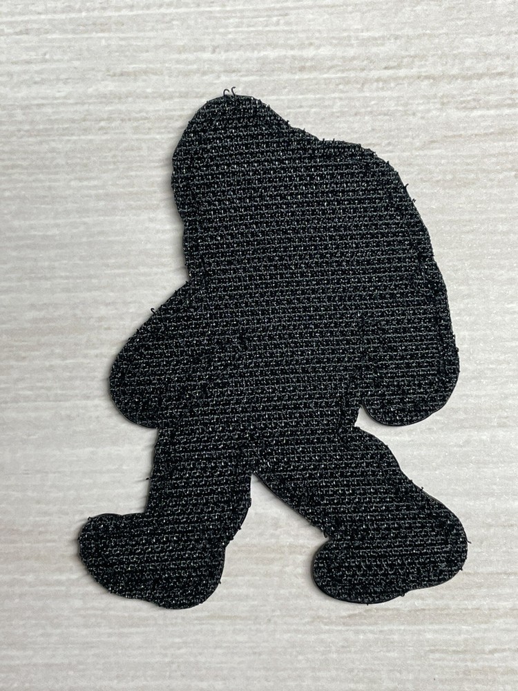 Bigfoot PVC Patch - Tactical Morale Patch - Sasquatch USA Flag Patch - Hook Back