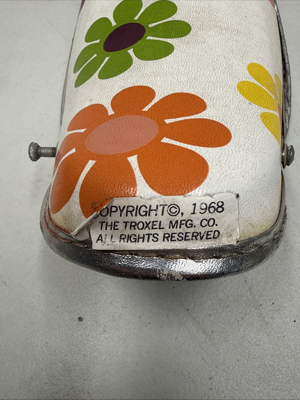 1970s Banana Seat Muscle Bike Bicycle Flowers