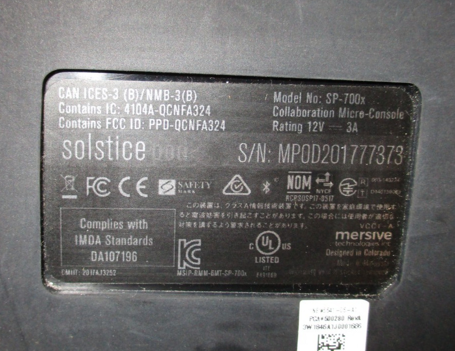 Solstice Pod SP-700X Wireless Presentation System