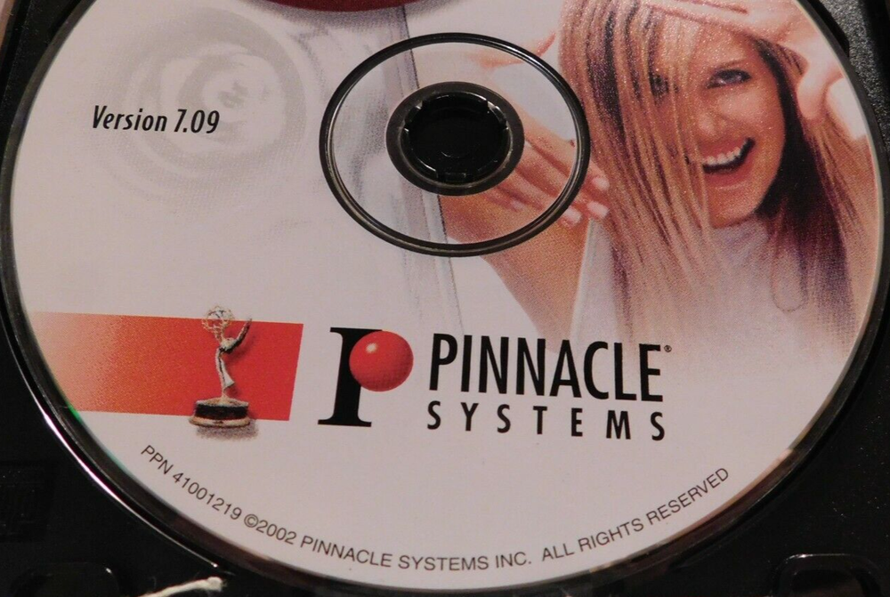 Computer Game~Pinnacle Studio Systems Version 7 2002