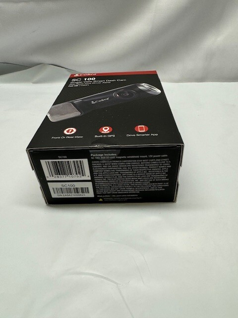 Cobra - SC 100 Single-View Smart Dash Cam *New