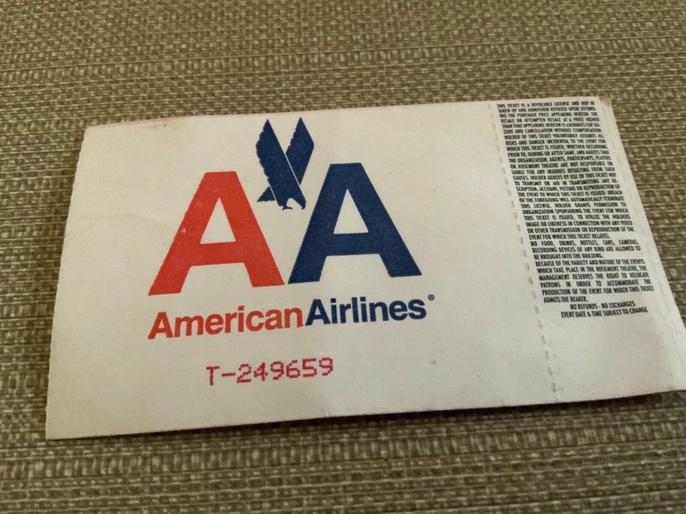 Neil Young Solo Acoustic Live Concert Ticket Stub Apr 30, 1999 Rosemont Theatre