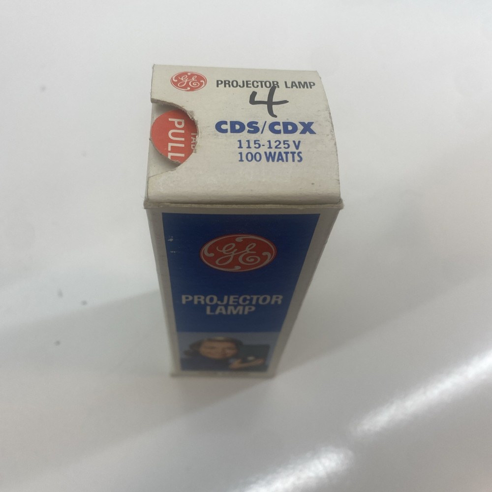 GE Projector Lamp CDS CDX 100 Watts 120 V