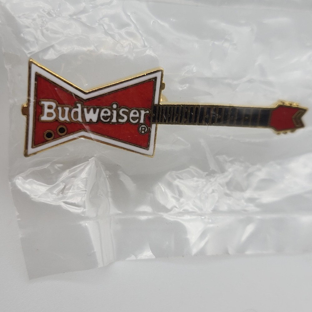 Budweiser Guitar Lapel Pin