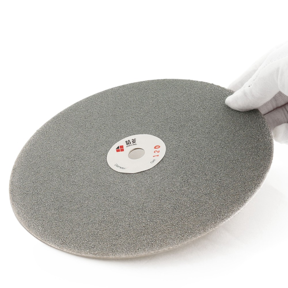 Diamond Flat Lap Wheel 8" x 1/2" Grinding Sanding Disc Lapping Disk 120 Grit