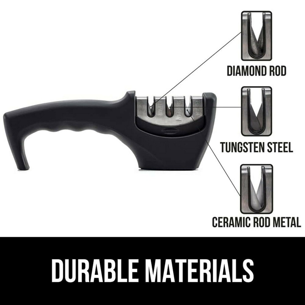 Knife SHARPENER Professional System Ceramic Tungsten Kitchen Sharpening Tool New