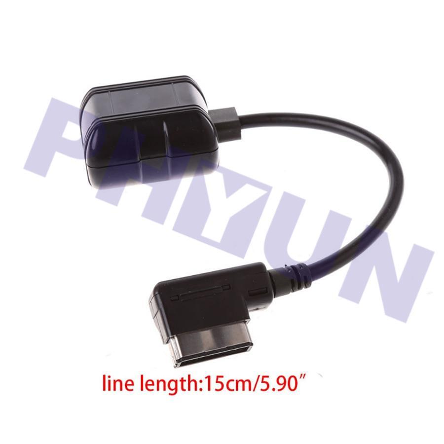 Car Bluetooth Wireless Module for Benz Radio Stereo Aux Cable Adapter MMI Socket