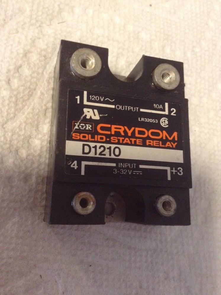 Crydom D1210 Solid State Relay 120VAC 10 Amp