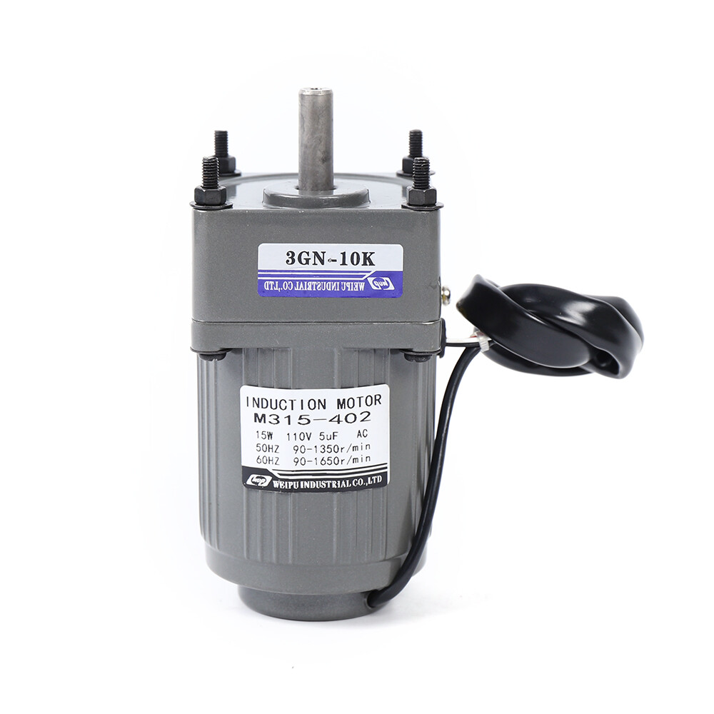 AC Gear Motor Electric Motor With Variable Speed Controller Speed Governor 110V