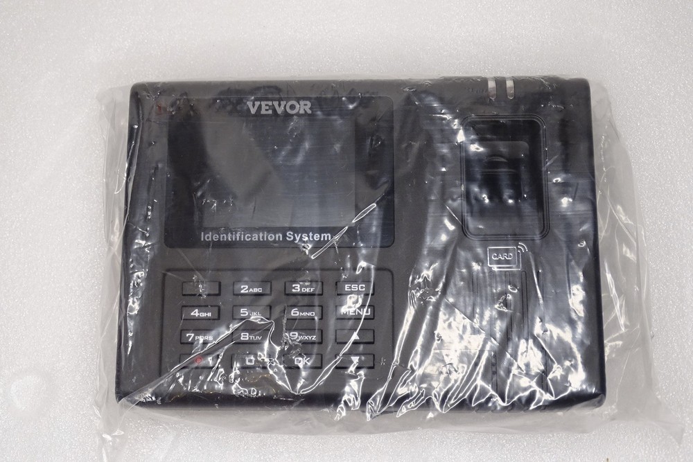 {Unit Only} VEVOR Time Clock Biometric Clock Employee Attendance Machine
