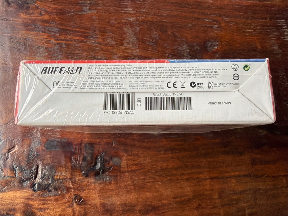 Buffalo Portable DVD Recorder DVSM-PC58U2VB