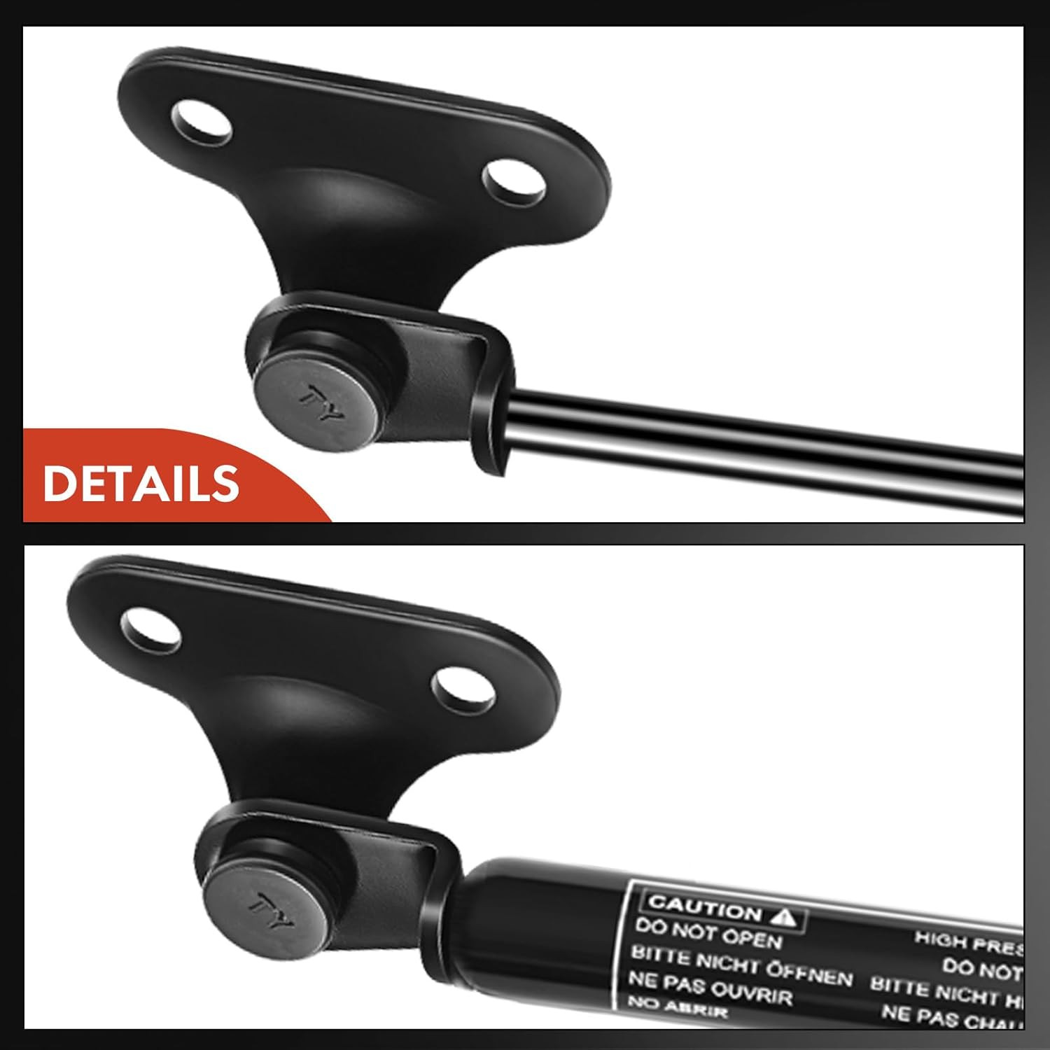 Rear Liftgate Hatch Lift Supports 2PC 1990-1997 Toyota Land Cruiser 80 LX450