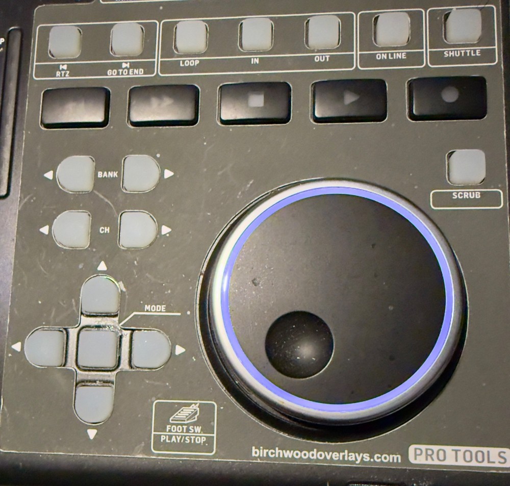 Behringer X-Touch One Control Surface, 3D Printed Stand & Pro Tools Overlay