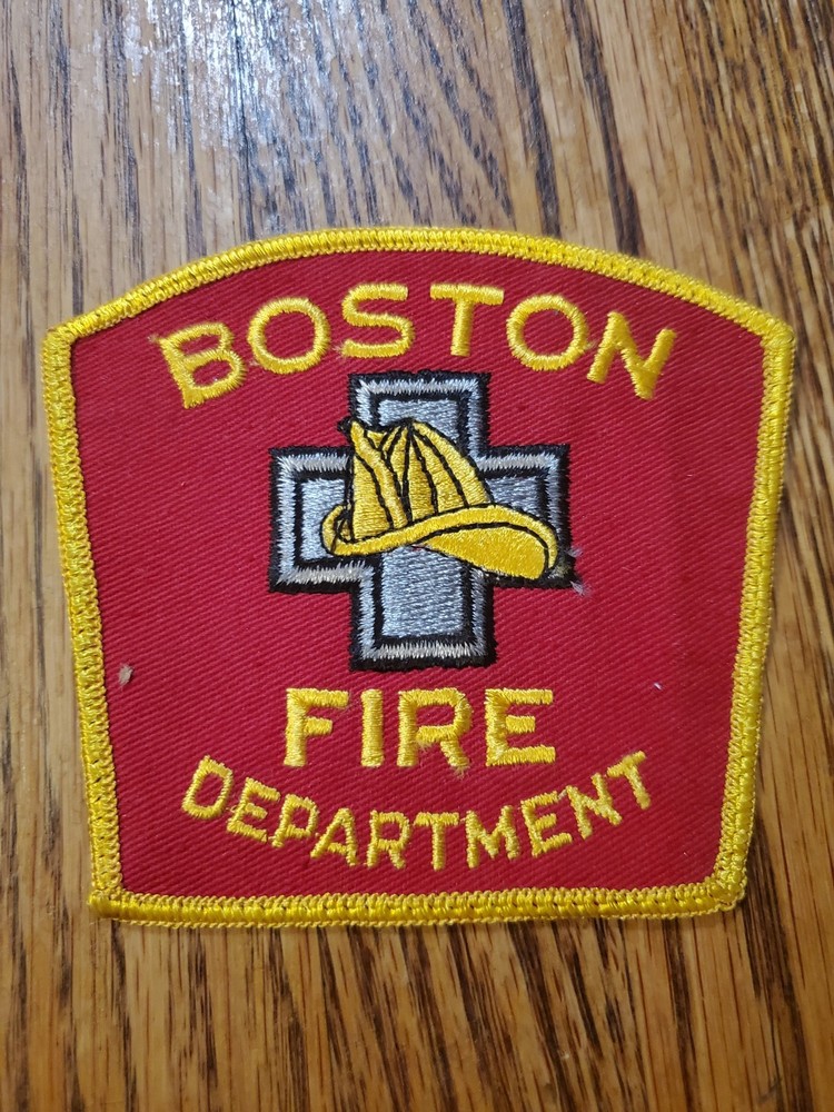 Vintage Boston Fire Department shoulder patch.