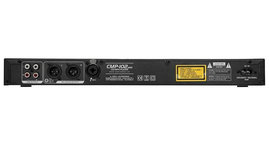 CD/MP3 Player With USB, 1U - CMP-102MK2