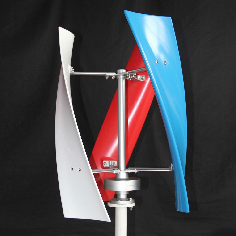 400W 24V Wind Turbines Kit Vertical Axis Wind Power Generator & Controller Home