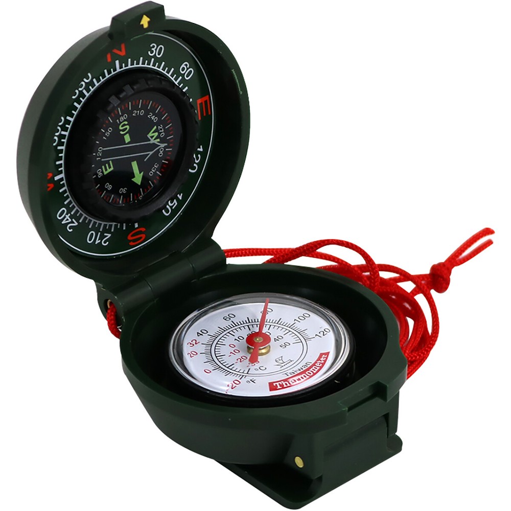 Coghlan's Compass and Thermometer with Lanyard