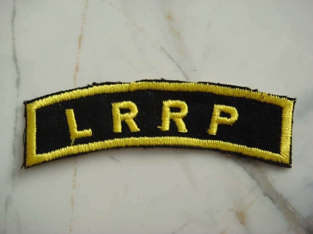 US " LONG RANGE RECON PATROL " VIETNAM WAR PATCH