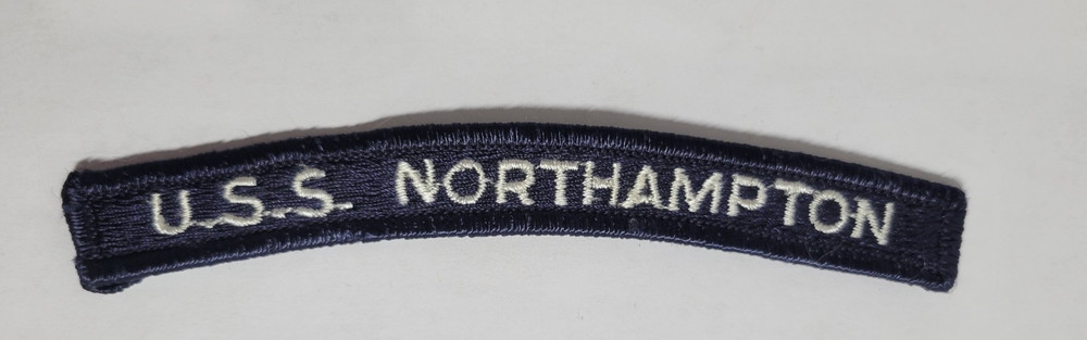 US Navy U.S.S. NORTHAMPTON CC-1/CLC-1 Command Light Cruiser UIM Patch