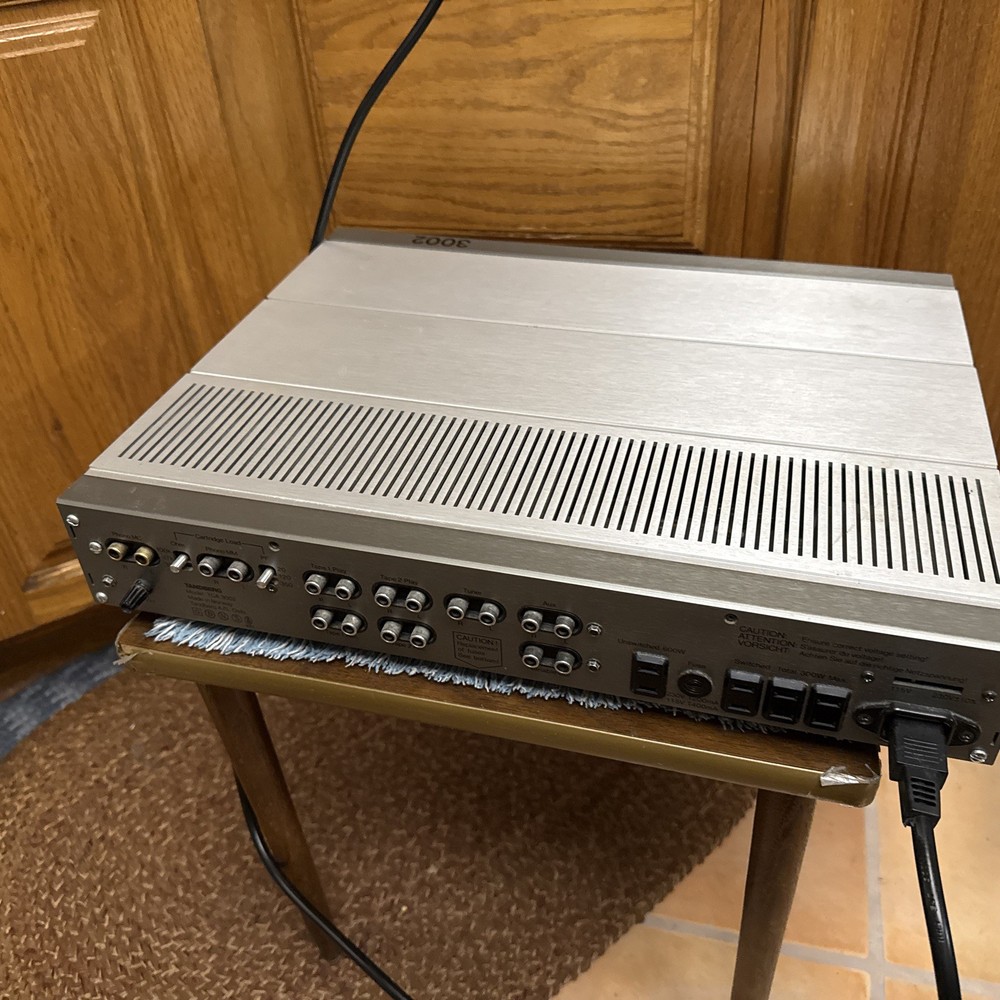 TANDBERG CONTROL AMP TCA 3002 Silver Working
