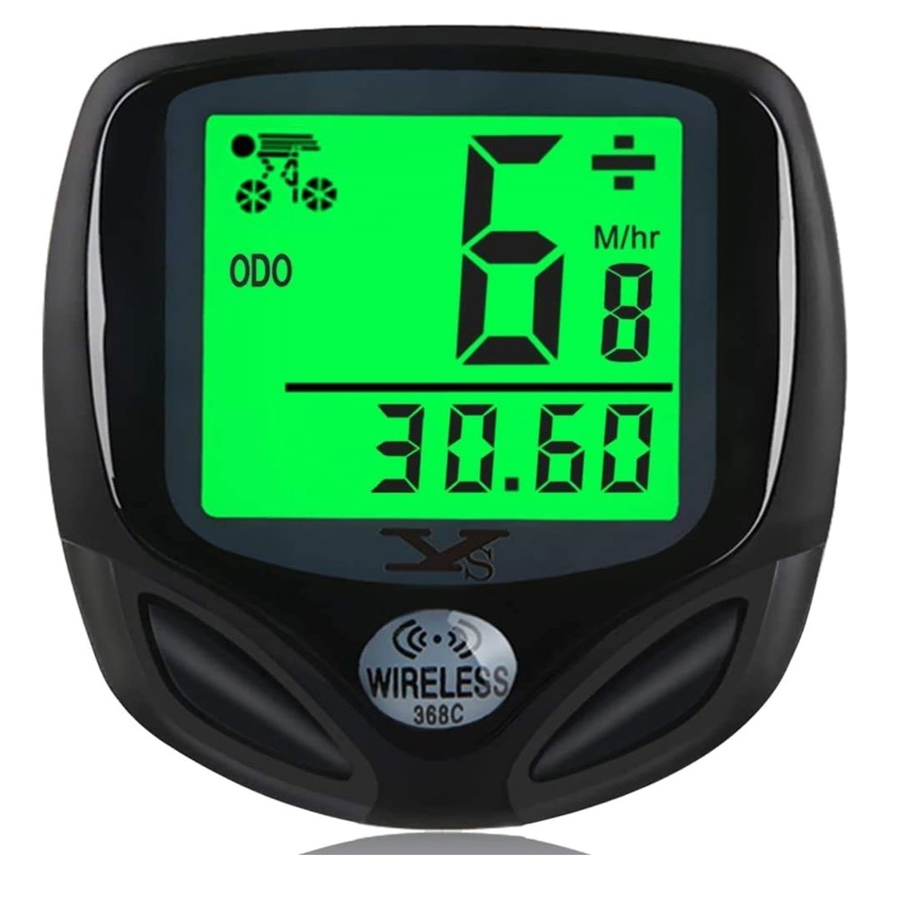 Cycle Performance Tracker: Waterproof Bike Computer with Backlight and Auto Wake