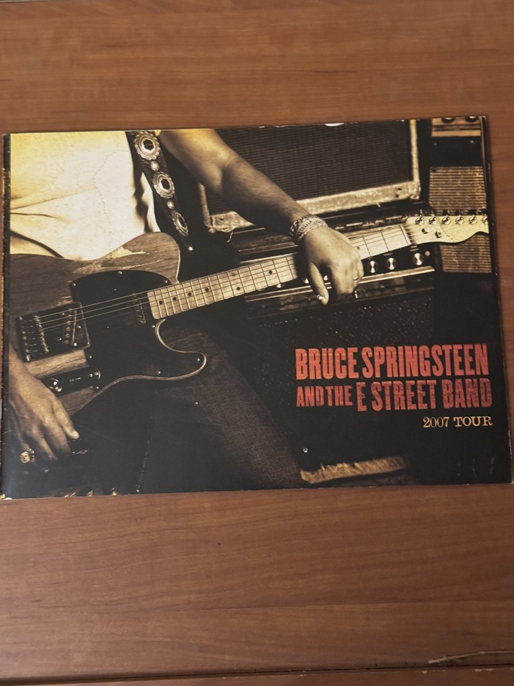 Bruce Springsteen & E Street Band 2007 Tour Program, very good condition