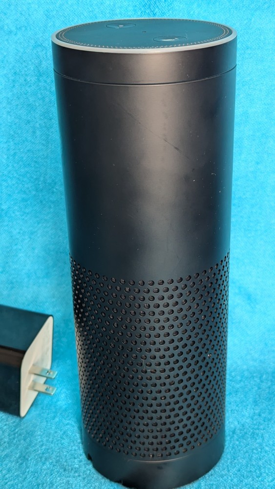Amazon Echo 1st Generation SK705DI Black Wireless Alexa-Enabled Smart Speaker