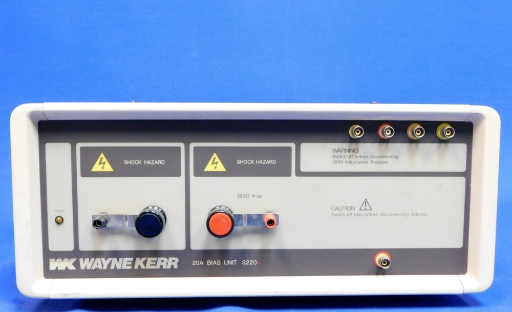Wayne Kerr 3220A Inductance Analysis System 20 KHz Non-Functional