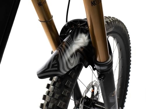 Camo Front Wheel Mud Guard - Lightweight & Durable - MTB Combat Camo