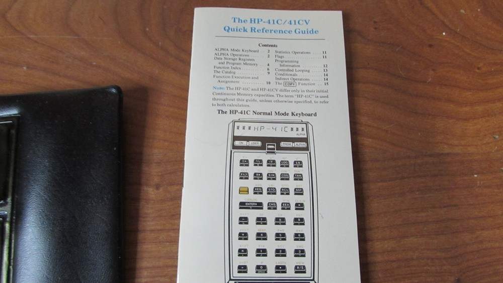 Vintage HP-41C Application PAC Circuit Analysis PAC Box only No modules