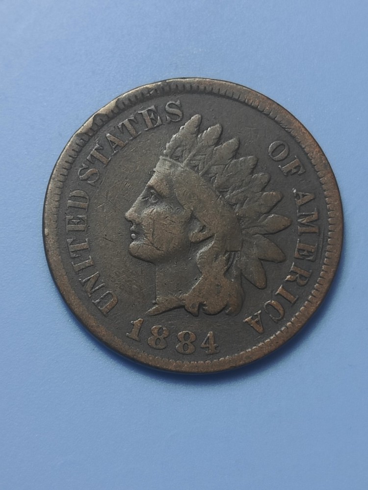 1884 Indian Head Cent #1523