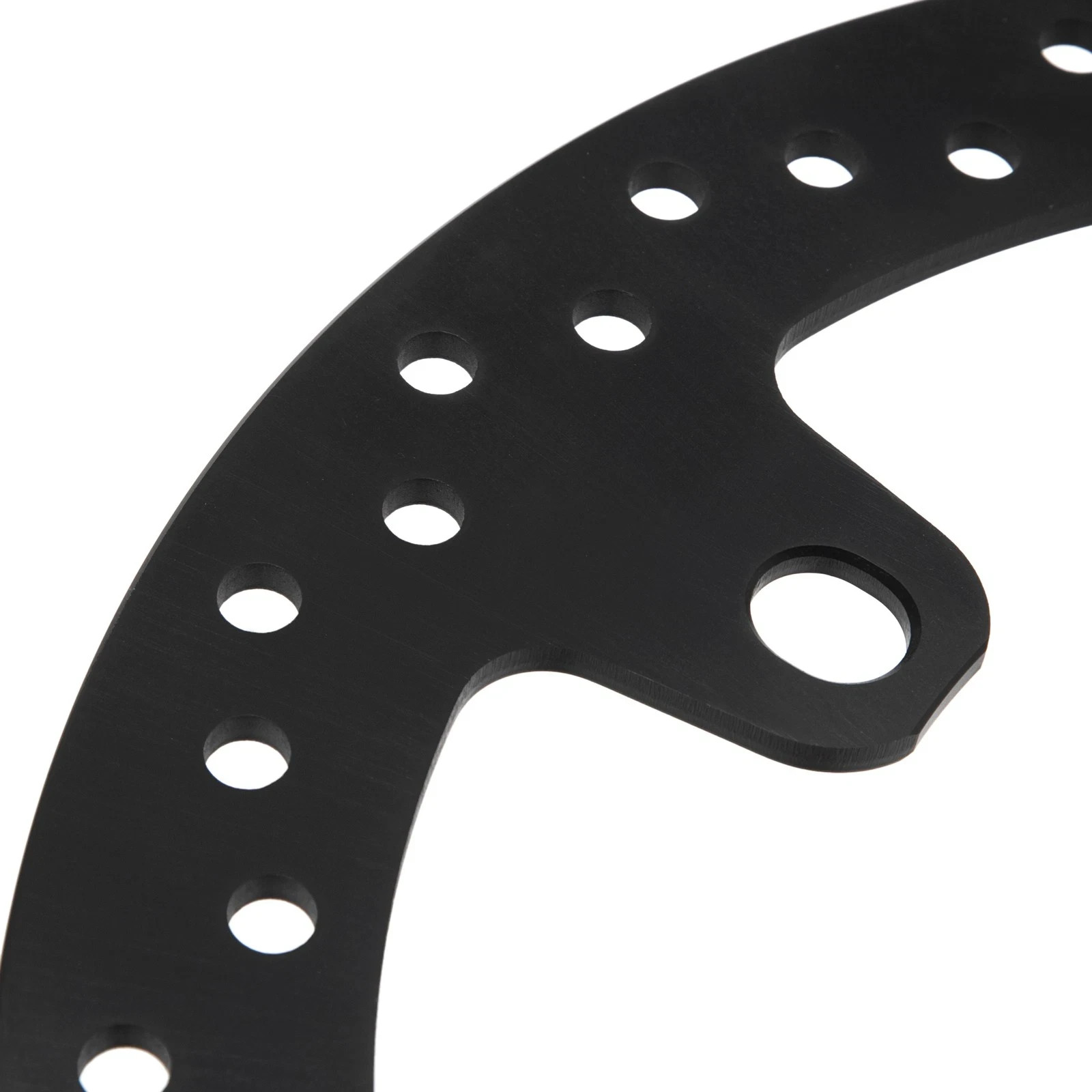 Black 12.6" Front Brake Rotor For Harley 2024 2025 Street Glide Road Glide FLTR