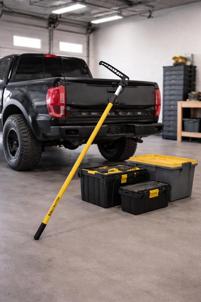 RIGCRAFTOR Cargo Pro Hook Extendable Retrieval Hook, Up to 2.44 m, AntiSlip H...