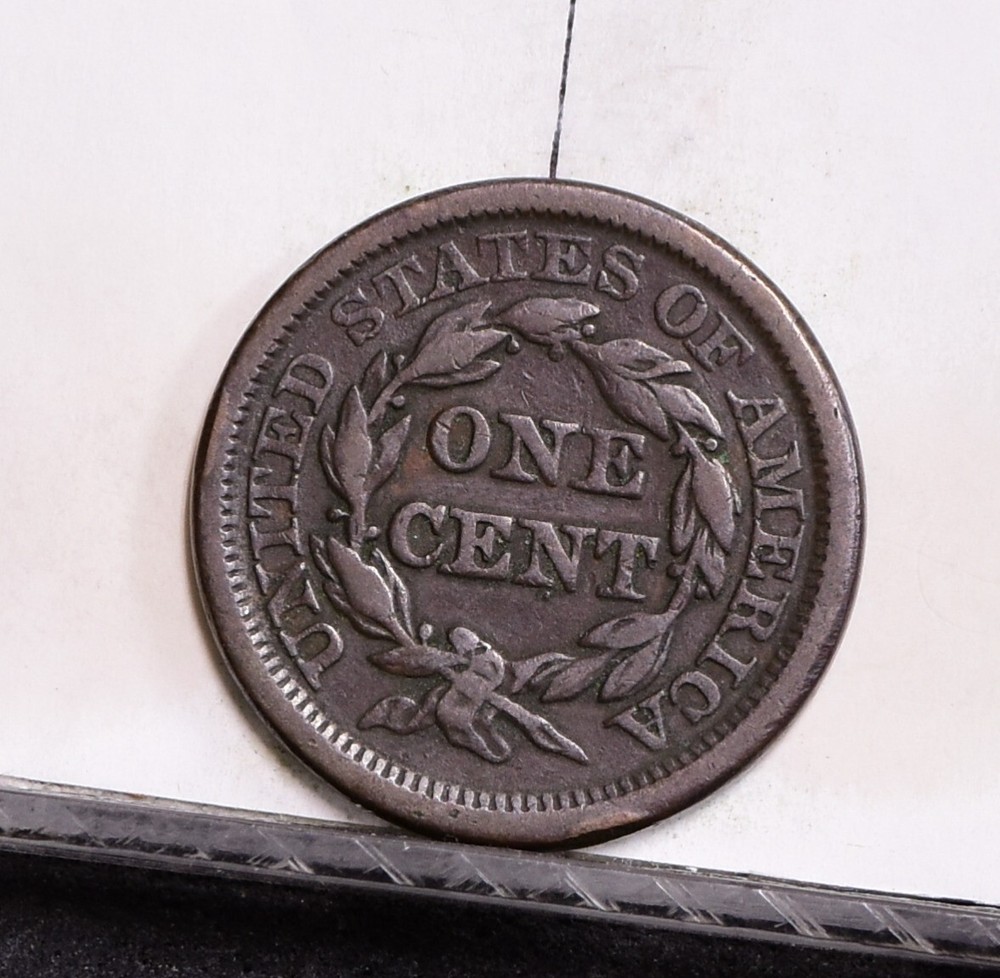 1845 Large Cent - Fine (#57808-L)