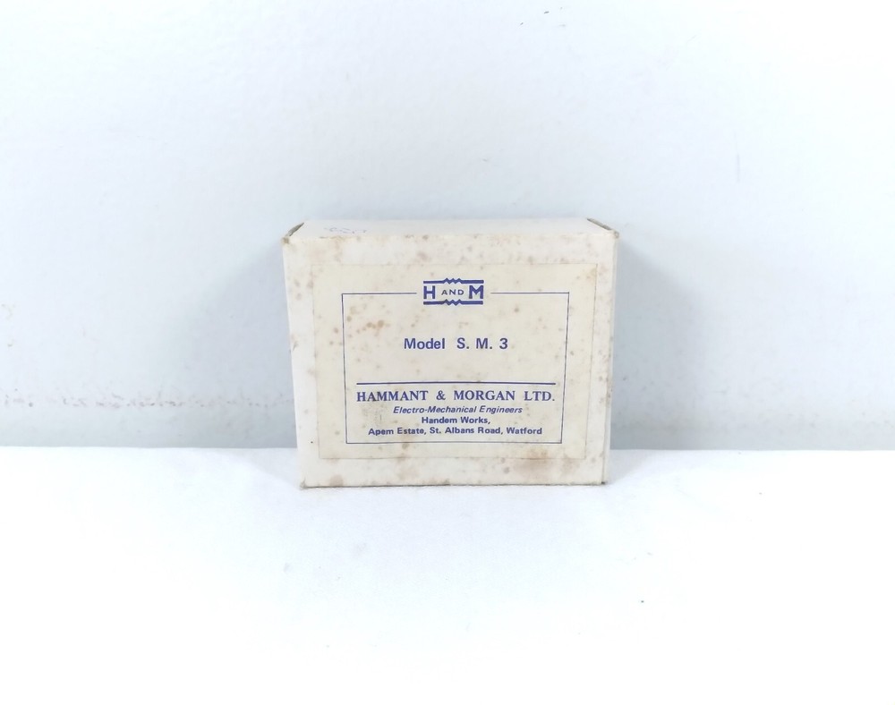 H&M Model SM3 Solenoid Motor