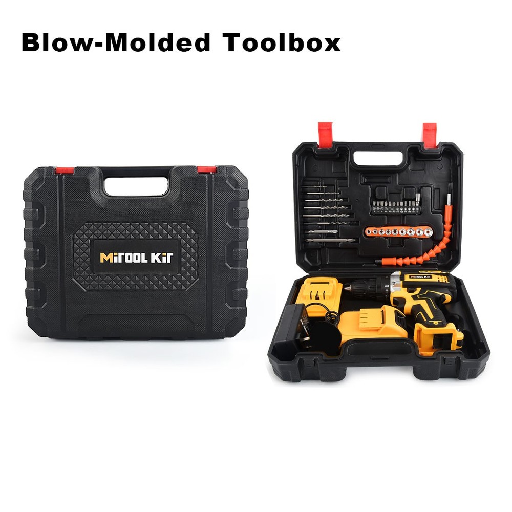 20V Electric Screwdriver Rechargeable Kit Cordless Drill Drill Driver Bits Set