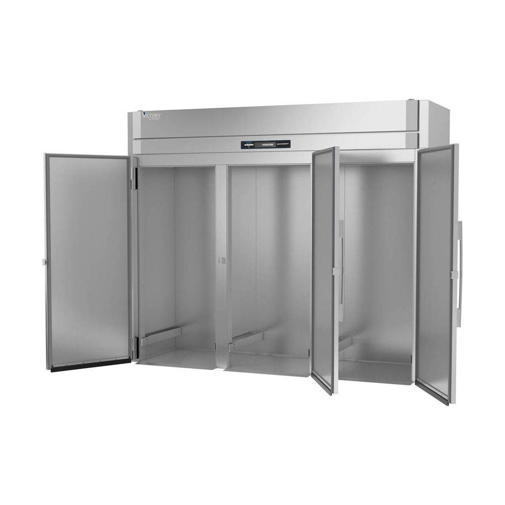 Victory RISA-3D-S1-HC 101" Solid Door Roll-In Refrigerator, 3 Section, 106.81...