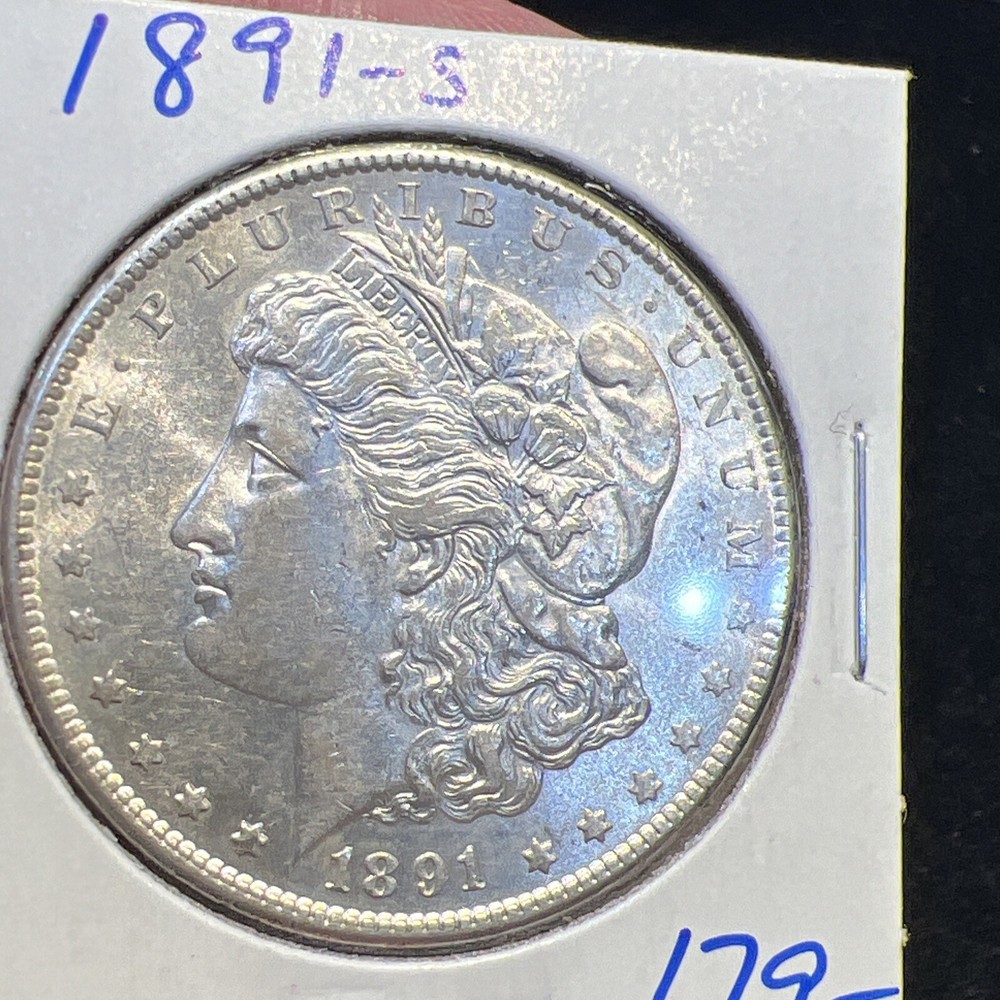 1891-s Morgan Silver Dollar