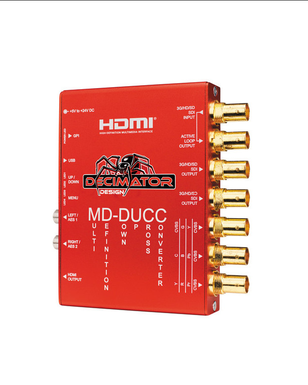 DECIMATOR MD-DUCC Multi-Definition Down Up Cross Converter