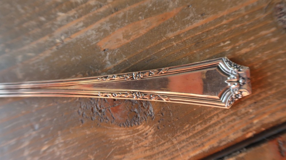 Antique Silverplate Cold Meat Fork by CSP C S P