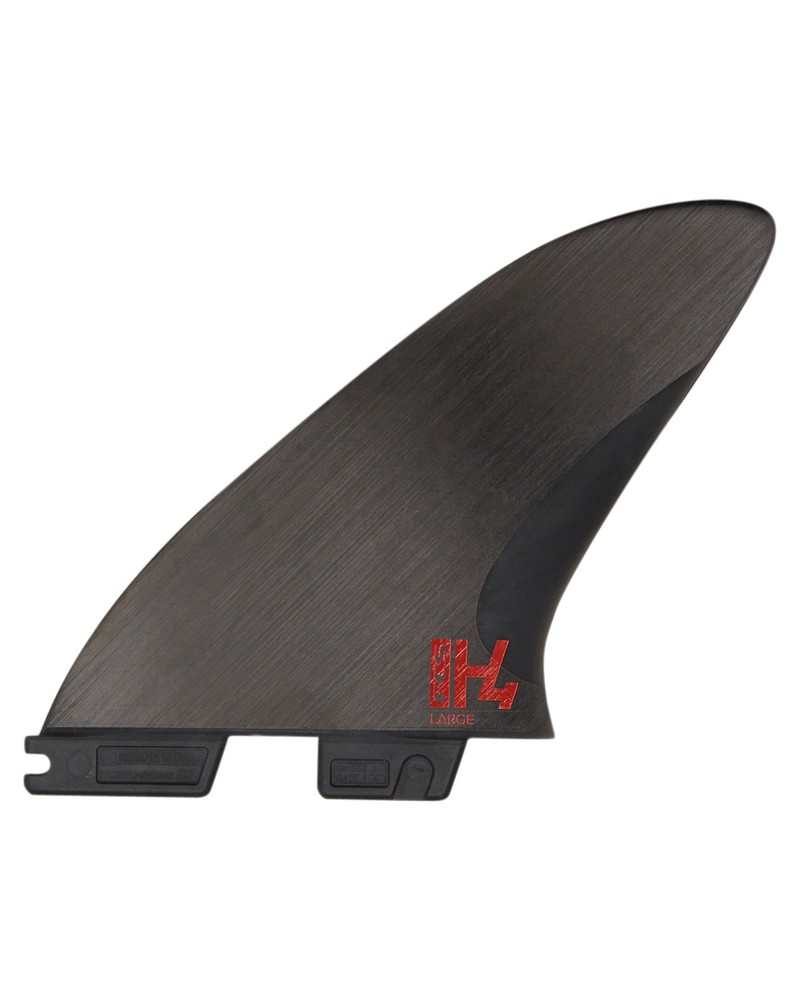 FCS 2 H4 Tri-Fin Set Smoke M
