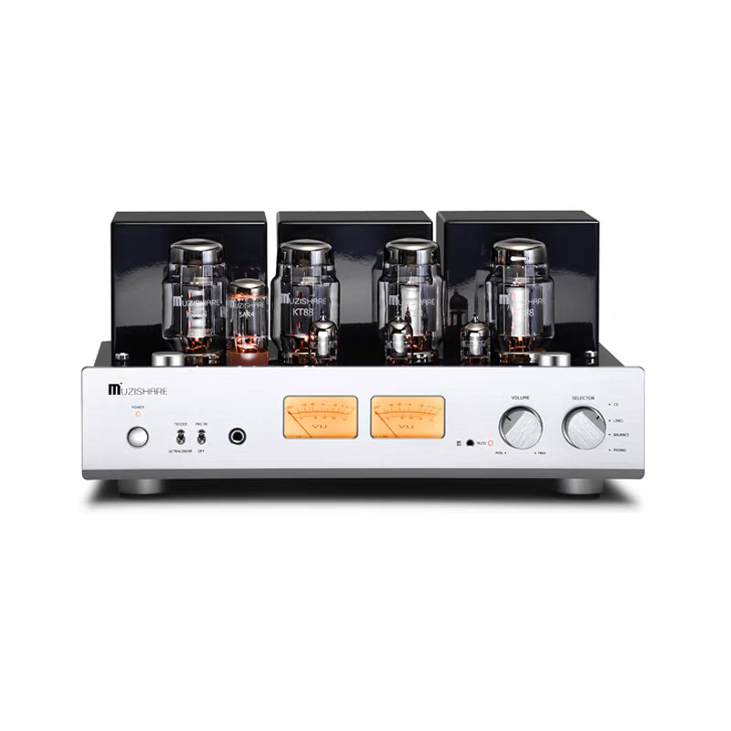 Muzishare X7 Push-Pull Vacuum KT88 Tube Amplifier Or MUZISHARE P10  Power Socket