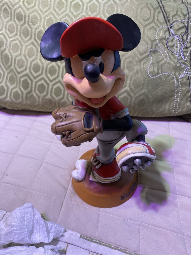 Mickey Mouse Baseball Bobble Head