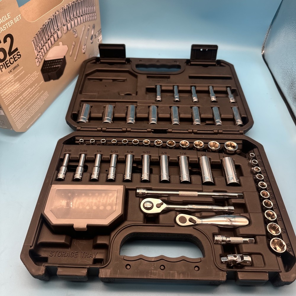 Matco Tools Silver Eagle SA50SE 52 Piece 1/4" Drive Socket Set