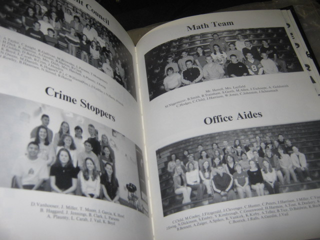 2001 Santo J. Forte Junior High Yearbook